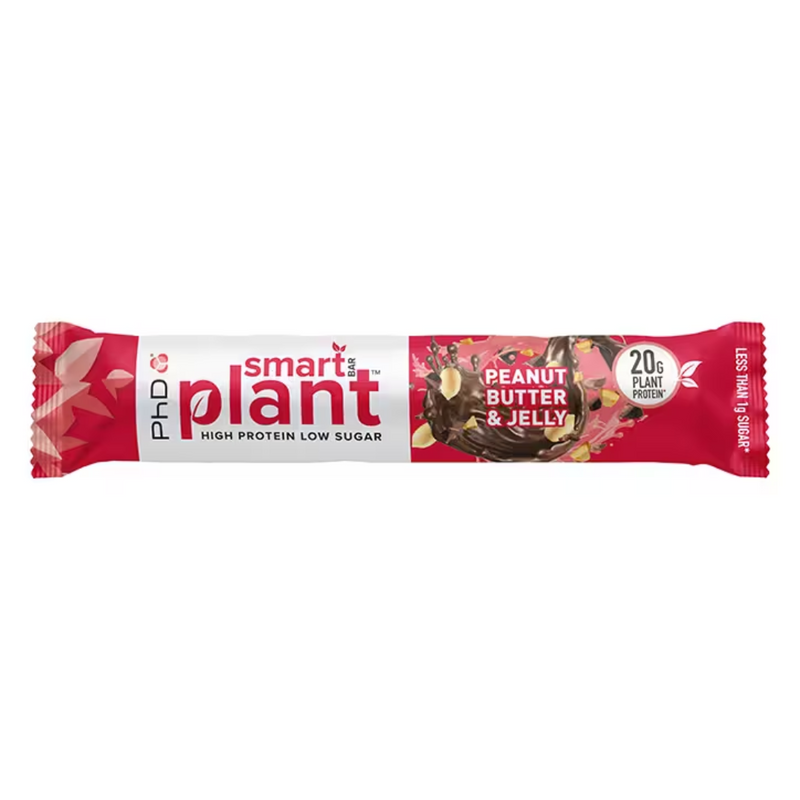 PhD Smart Bar Plant Peanut Butter & Jelly 64g | London Grocery