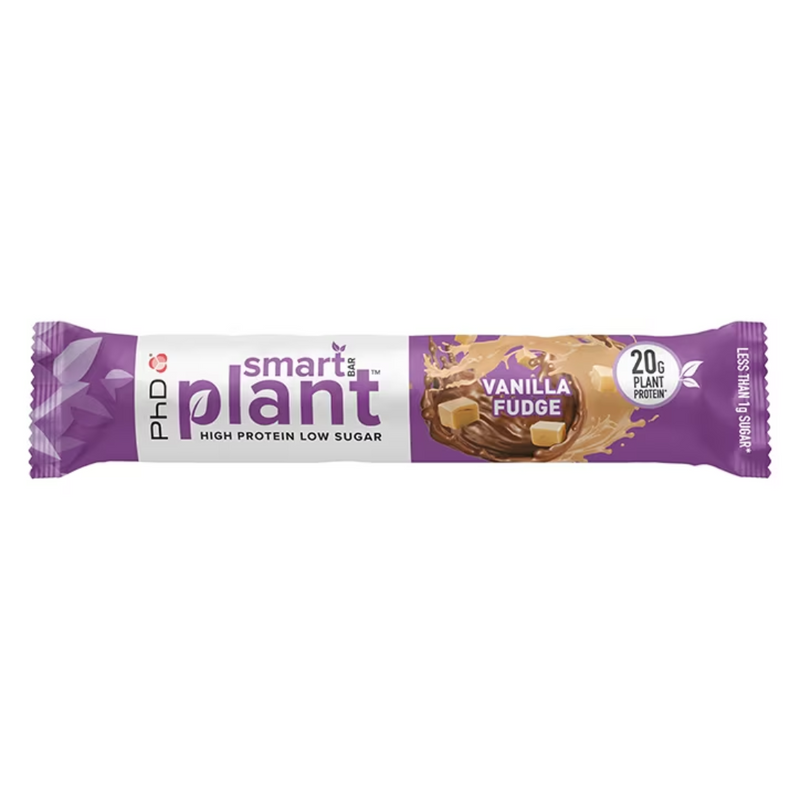 PhD Smart Bar Plant Vanilla Fudge 64g | London Grocery