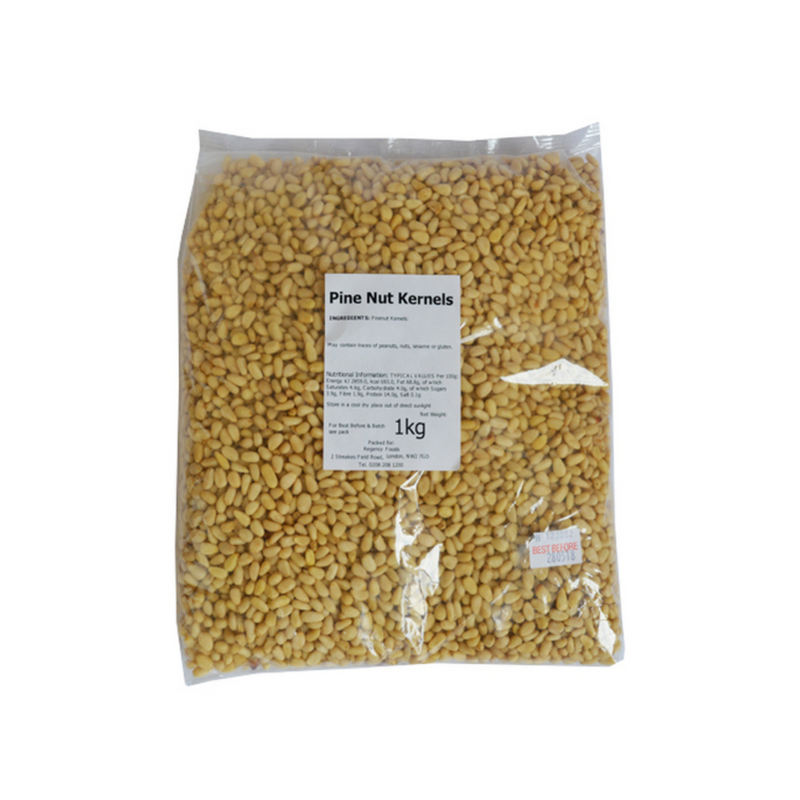 Pine Nuts Kernels Chinese 1kg - London Grocery