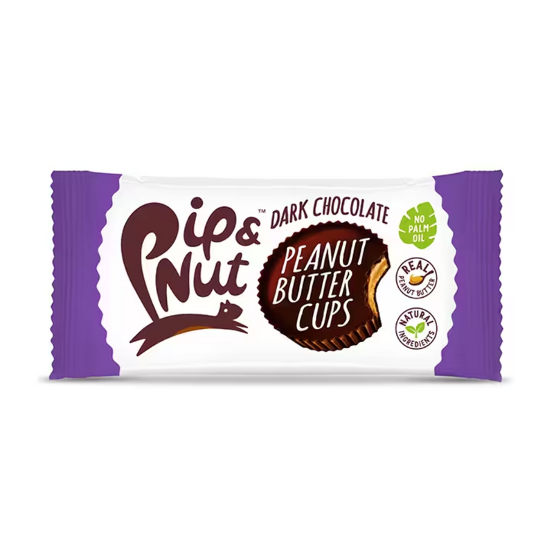 Pip & Nut Dark Chocolate Peanut Butter Cups 34g | London Grocery