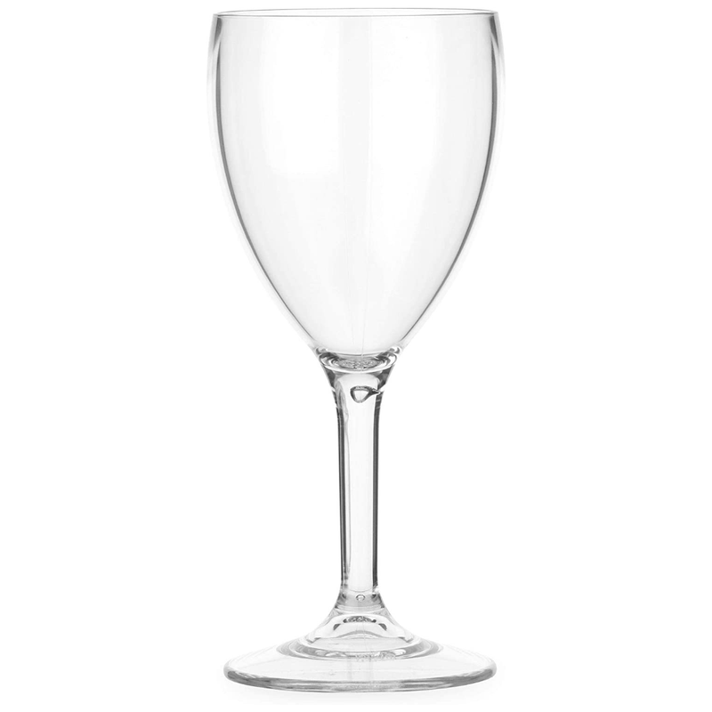 20cl Plastic Wine Glasses 75 Pack -London Grocery