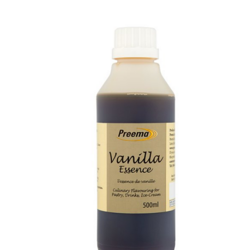 Preema Vanilla Essence 500ml x 6 cases  - London Grocery