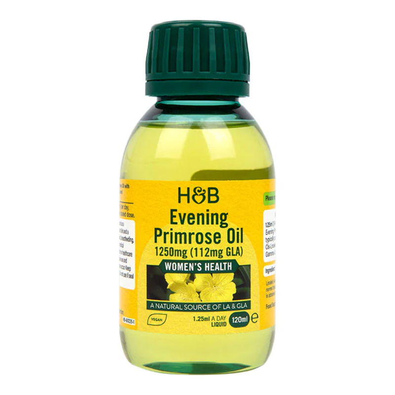 Holland & Barrett Evening Primrose Oil 625mg Liquid 120ml | London Grocery