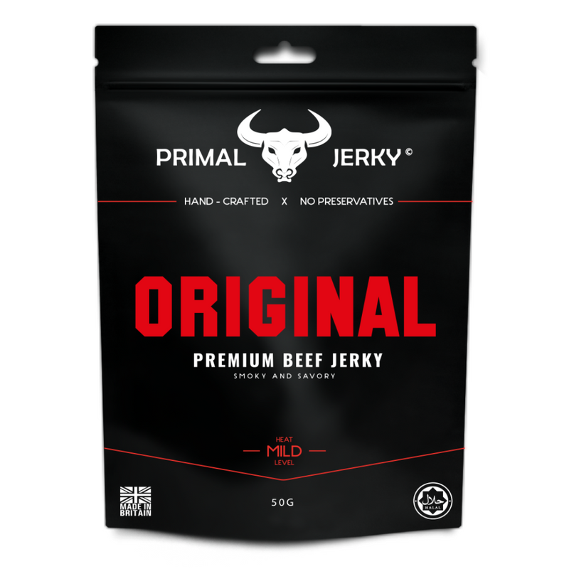 Primal Jerky Original Premium Beef Jerky 50gr-London Grocery