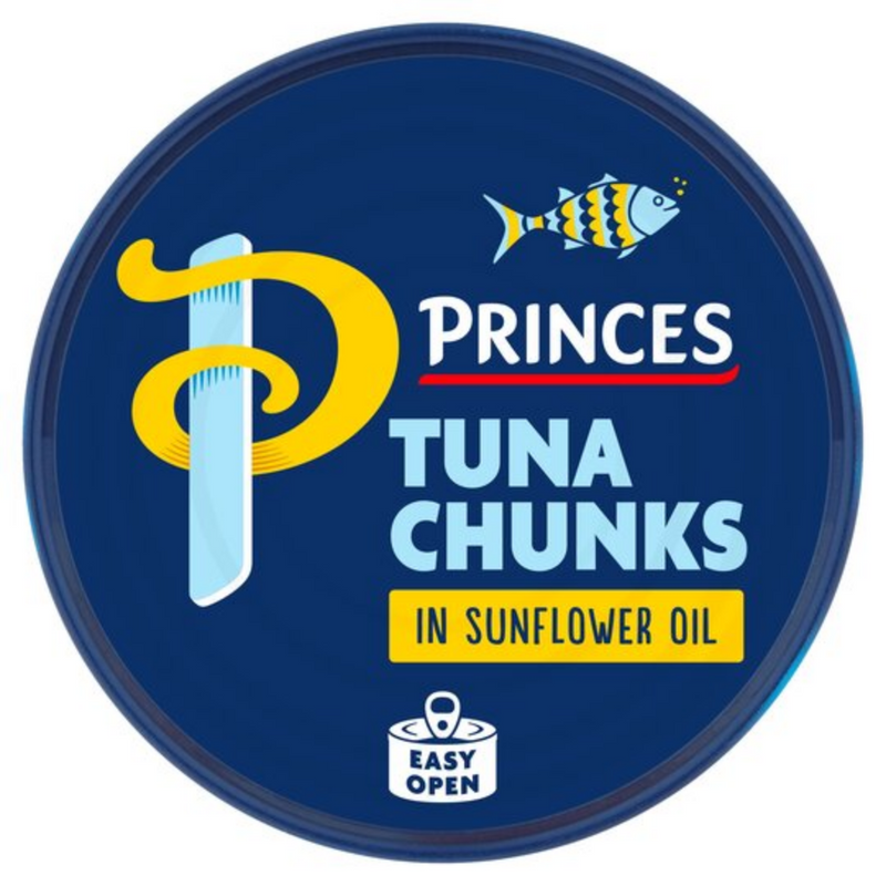 Princes Tuna Chunks in Sunflower Oil 12 x 145g | London Grocery