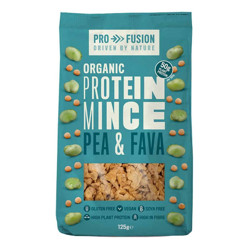 Profusion Organic Protein Mince Pea & Fava 125g | London Grocery