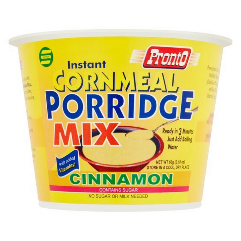 Pronto Cinnamon Pot Porridge Mix 60gr-London Grocery