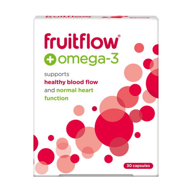 Provexis Fruitflow + Omega 3 30 Capsules | London Grocery
