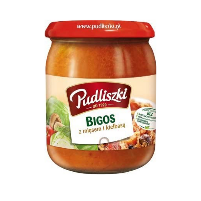 Pudliszki Bigos/Cabbage Stew with Meat Ready Meal 500gr-London Grocery