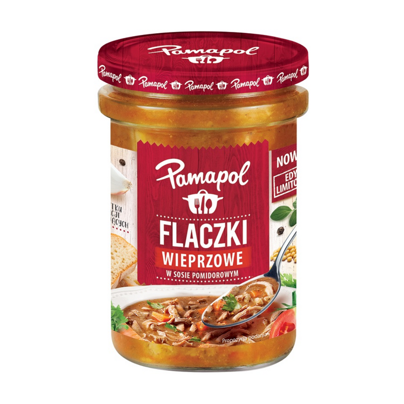 Pudliszki Flaczki/Pork Tripe in Tomato Sauce 500gr-London Grocery