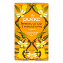 Pukka Organic Lemon, Ginger & Manuka Honey 20 Tea Bags | London Grocery