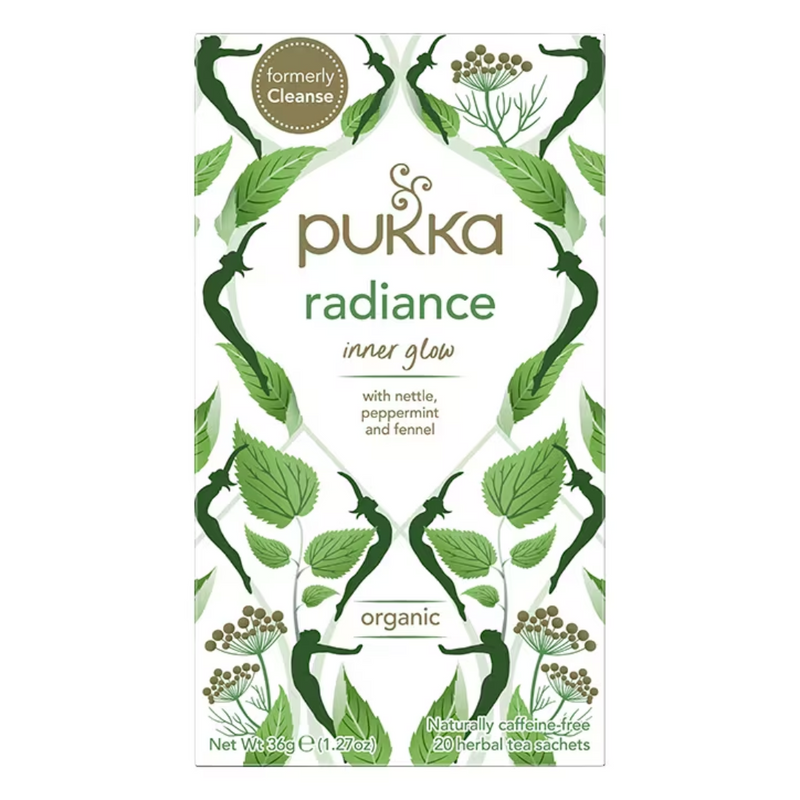 Pukka Organic Radiance 20 Tea Bags | London Grocery