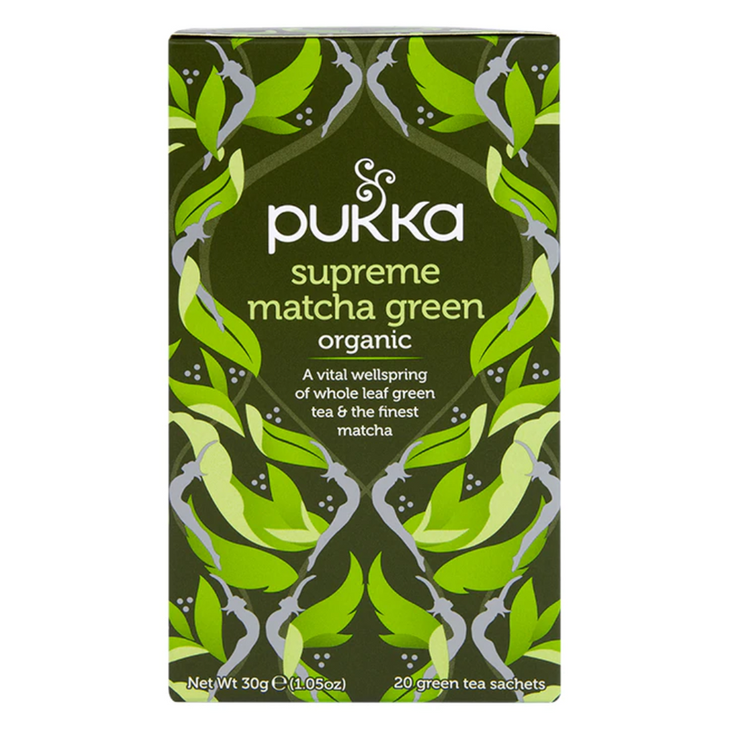 Pukka Organic Supreme Matcha Green 20 Tea Bags | London Grocery