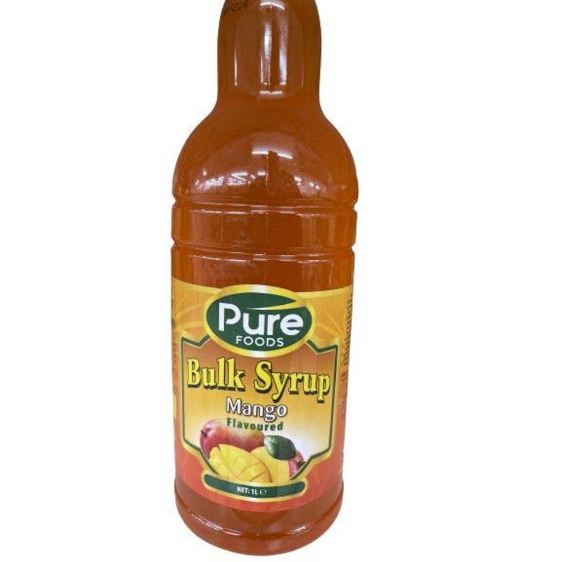 Pure Bulk Mango Syrup 12 x 1L | London Grocery