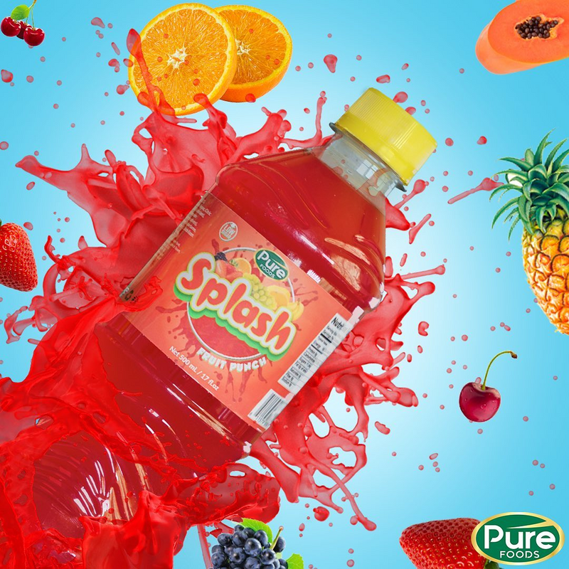 Pure Jamaica Splash Fruit Punch 12x500ml | London Grocery