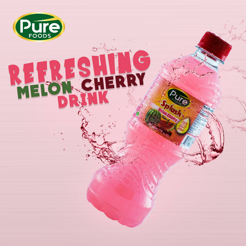 Pure Jamaica Splash Melon Cherry 24x500ml | London Grocery