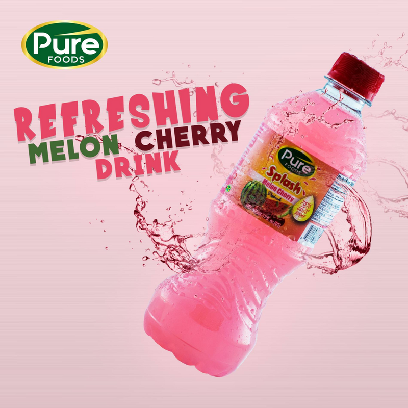 Pure Jamaica Splash Melon Cherry 12x500ml | London Grocery