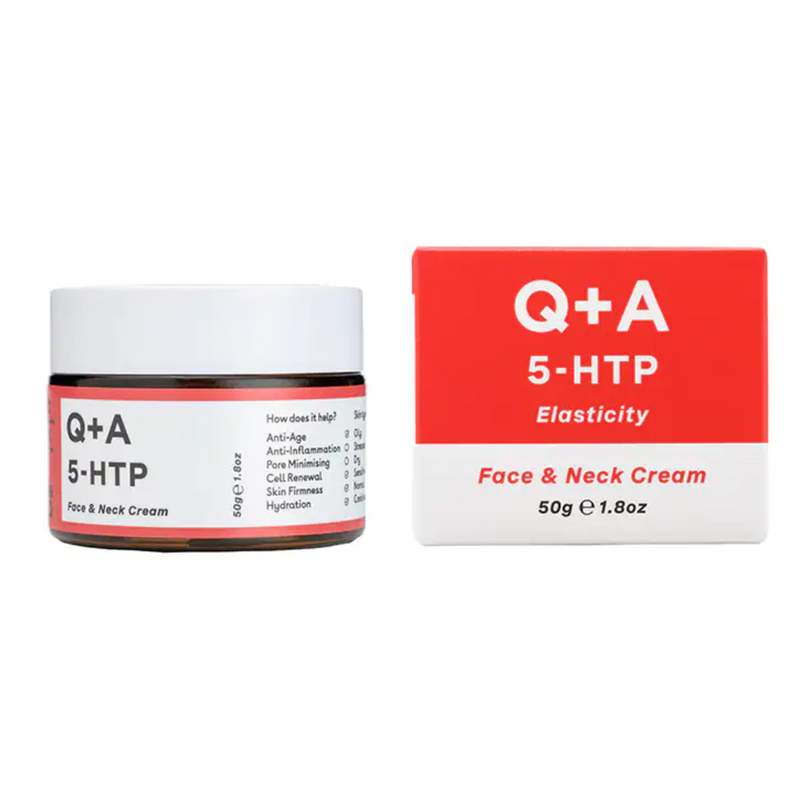 Q+A 5-HTP Face and Neck Cream - 50 g | London Grocery