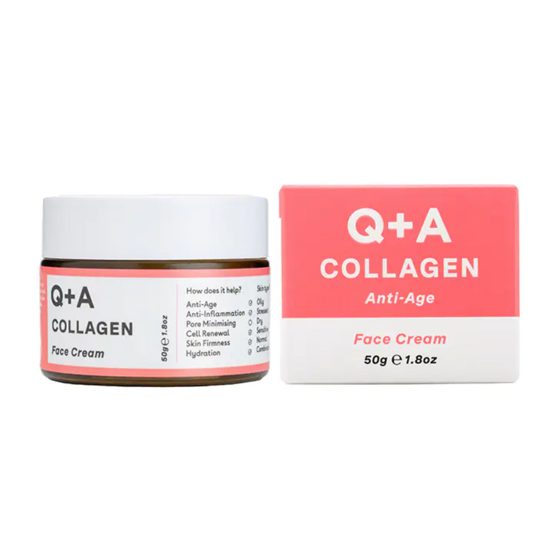 Q+A Collagen Face Cream 50g | London Grocery