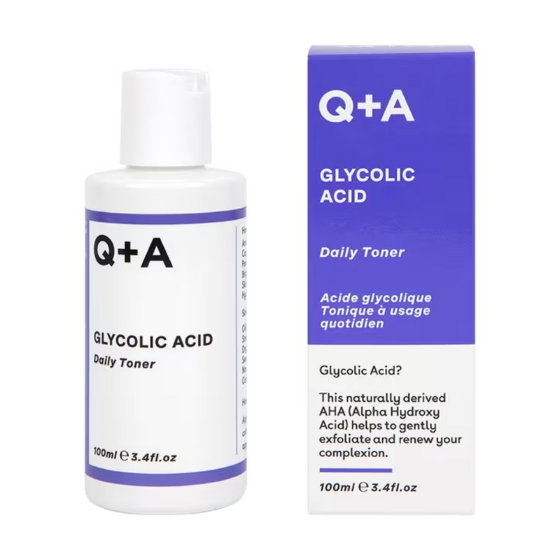 Q+A Glycolic Acid Daily Toner 100ml | London Grocery
