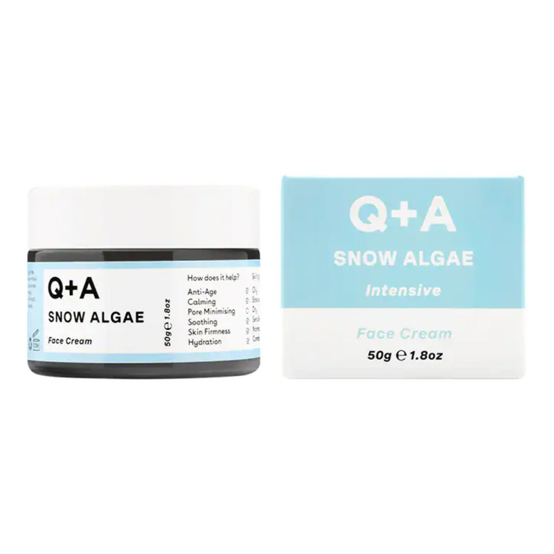 Q+A Snow Algae Intensive Face Cream 50g | London Grocery