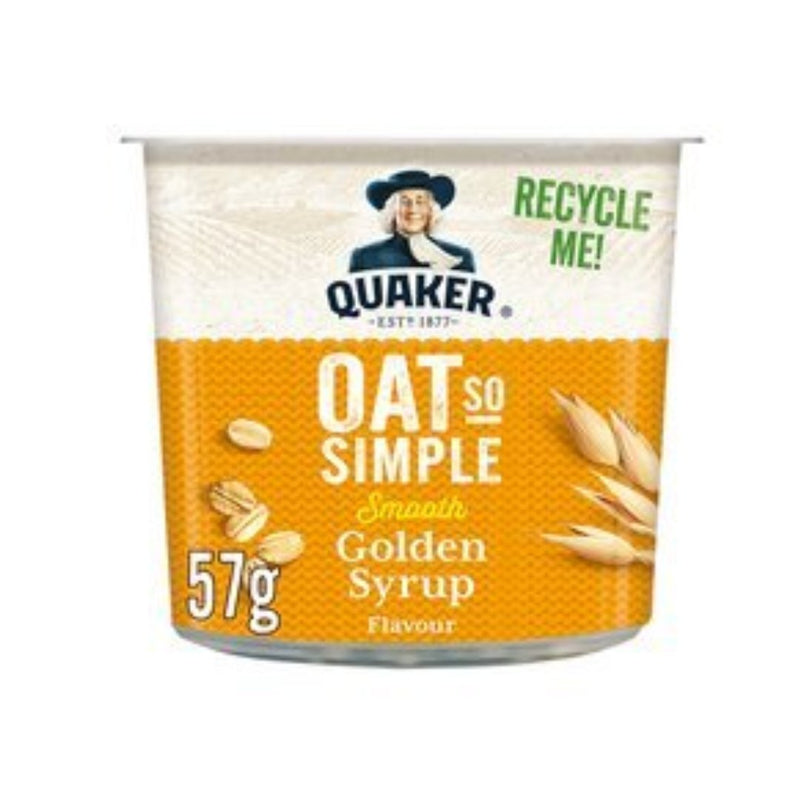 Quaker Oat So Simple Golden Syrup Porridge 57gr-London Grocery