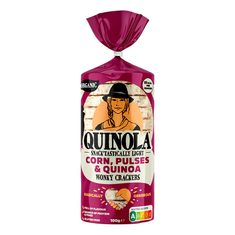 Quinola Organic Pulses & Quinoa Cakes 100g | London Grocery