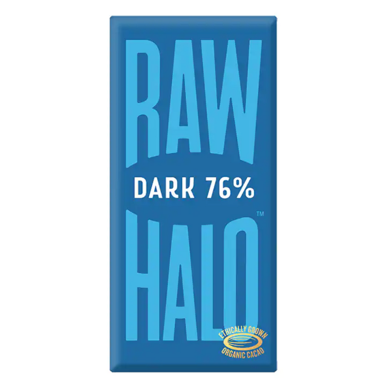 Raw Halo Vegan Pure Dark Raw Chocolate 70g | London Grocery