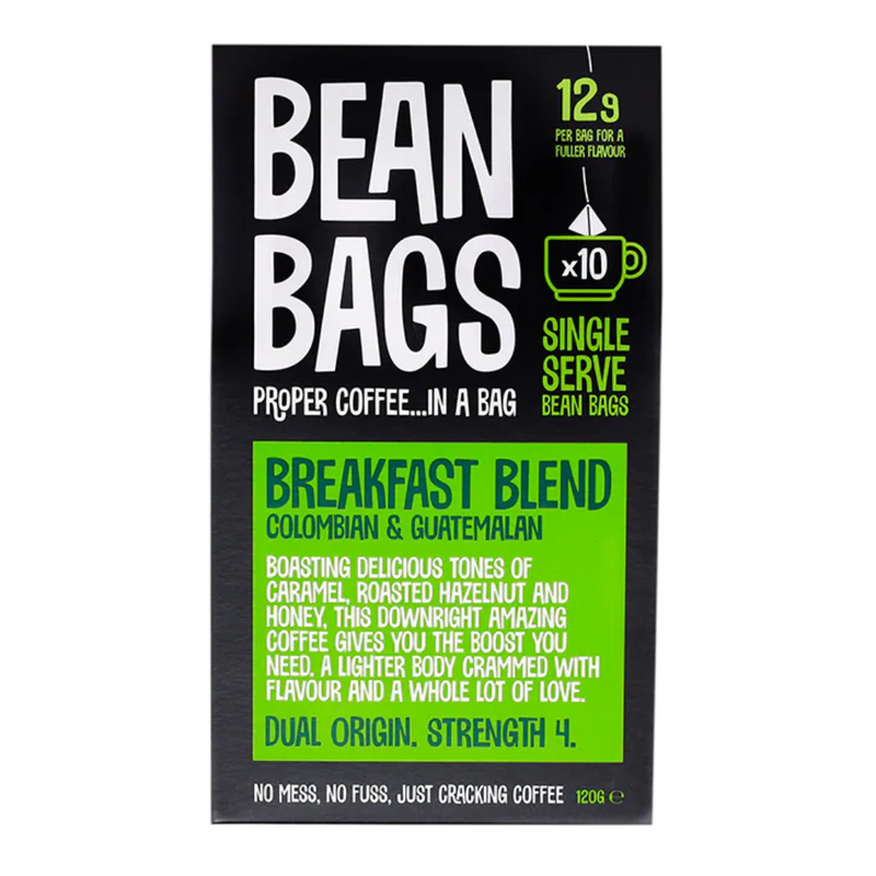 Raw Bean Breakfast Blend Bags 10x | London Grocery