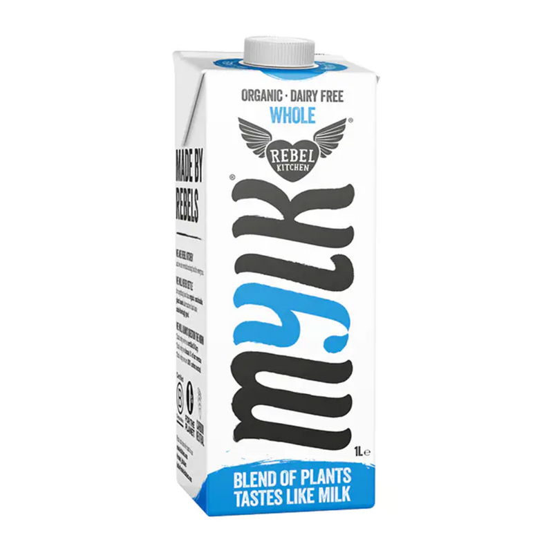 Rebel Kitchen 100% Dairy Free Organic Whole Mylk 1L | London Grocery