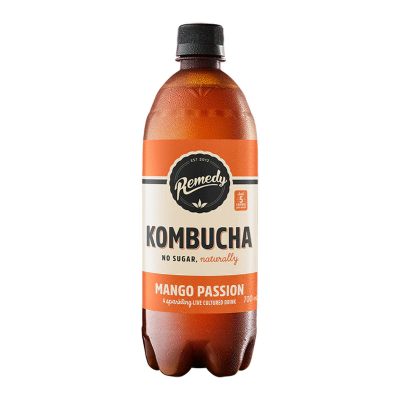 Remedy Kombucha Mango Passion 700ml | London Grocery