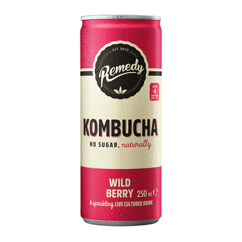 Remedy Kombucha Wild Berry 250ml | London Grocery