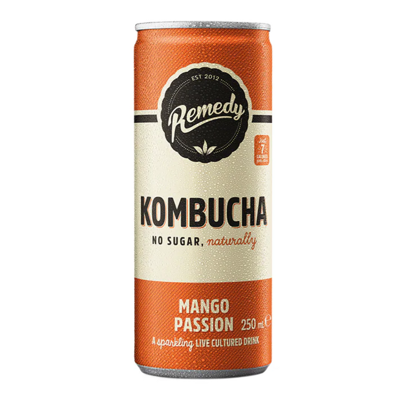 Remedy Kombucha Mango Passion 250ml | London Grocery