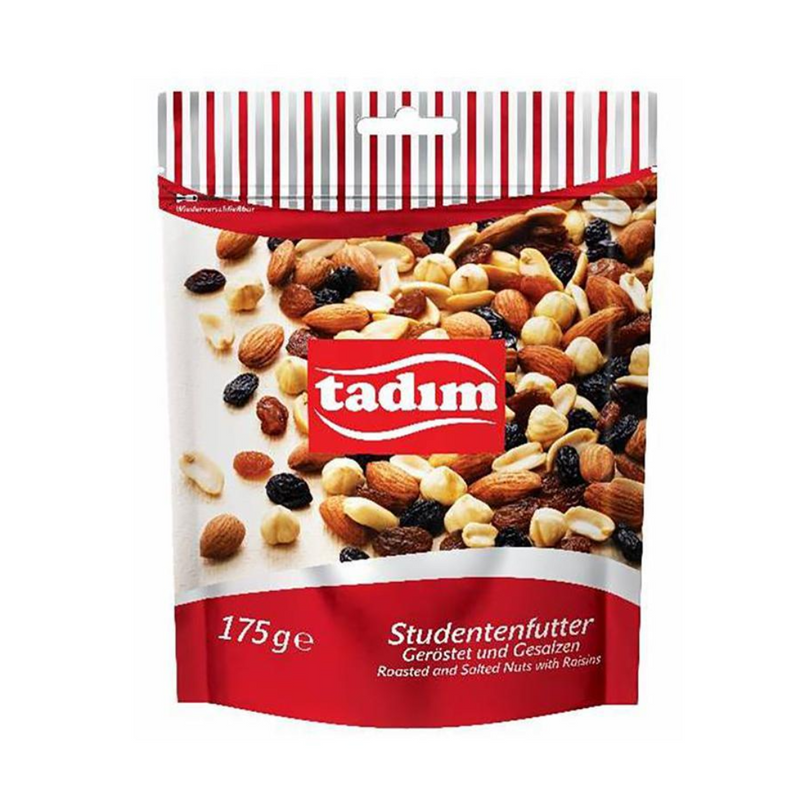 Tadim Roasted & Salted Nuts With Raisins 175gr -London Grocery