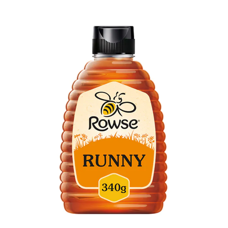 Rowse Squeezy Clear Honey 340g | London Grocery