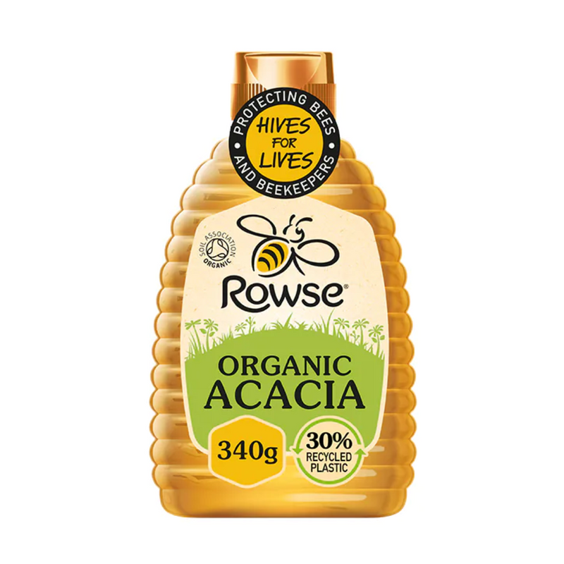 Rowse Squeezy Organic Acacia 340g | London Grocery