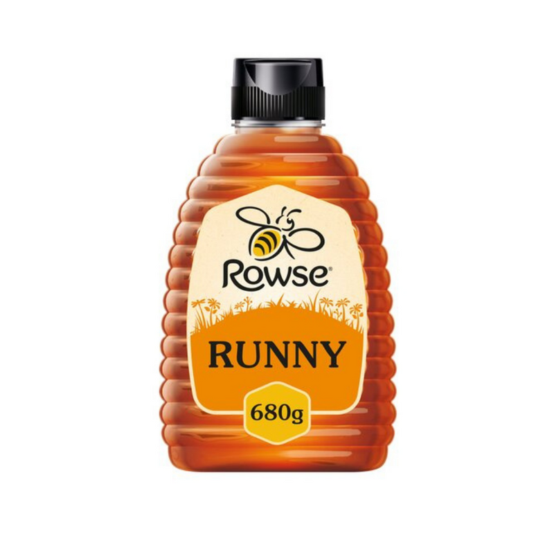Rowse Squeezable Clear Honey 680gr-London Grocery