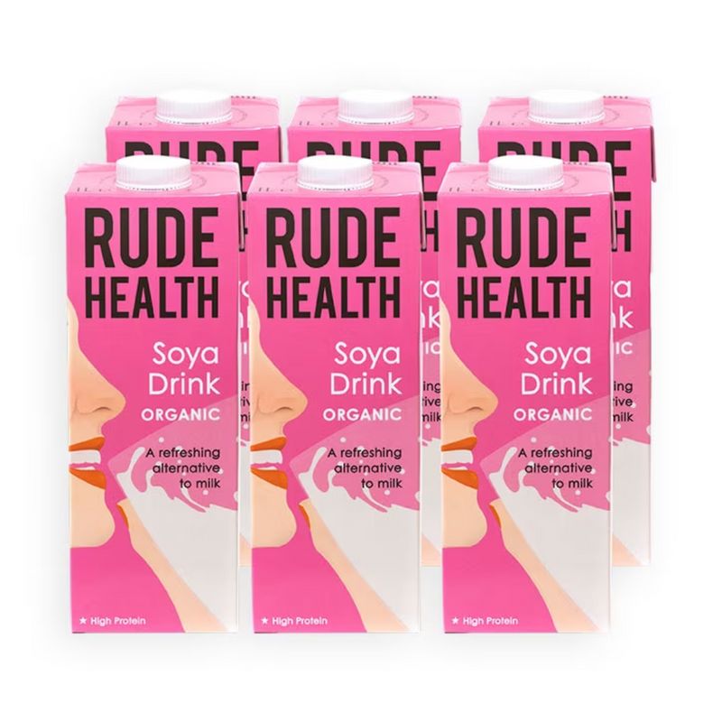 Rude Health Soya Drink 6 x 1L | London Grocery