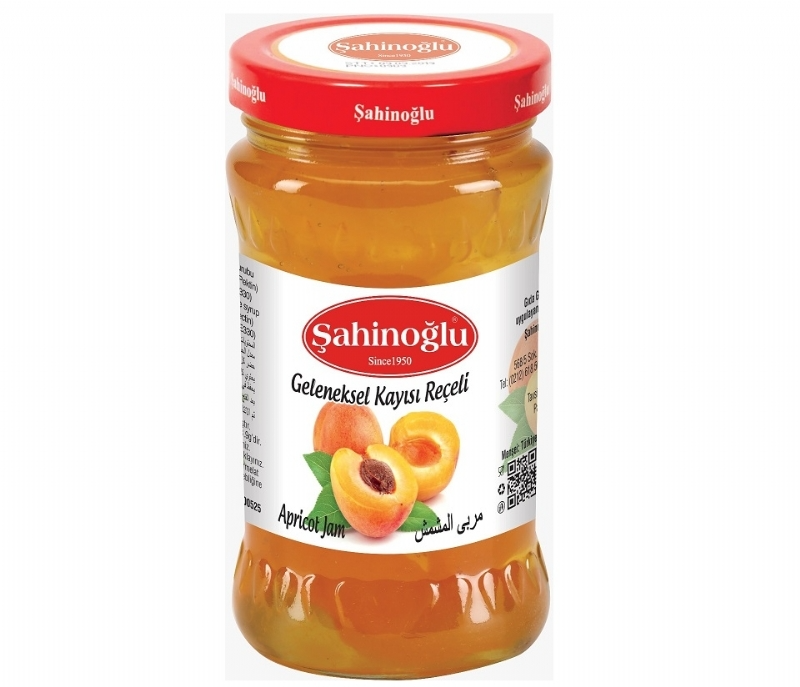 Sahinoglu Apricot Jam 380gr -London Grocery