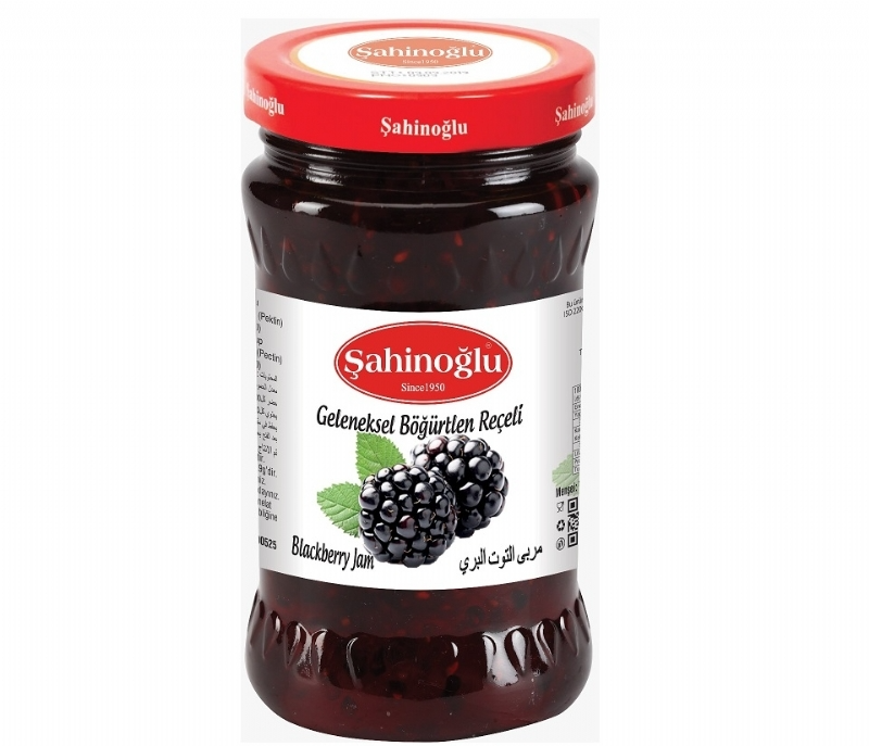 Sahinoglu Blackberry Jam 380gr -London Grocery