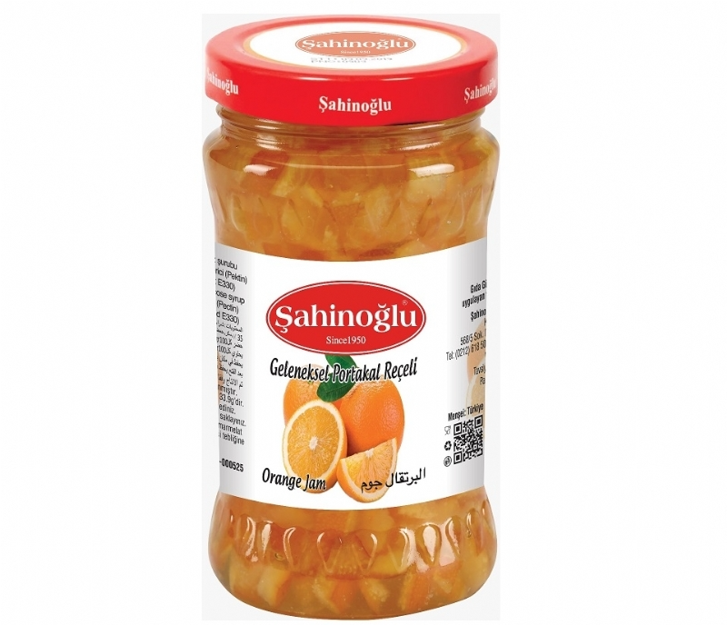 Sahinoglu Orange Jam 380gr -London Grocery