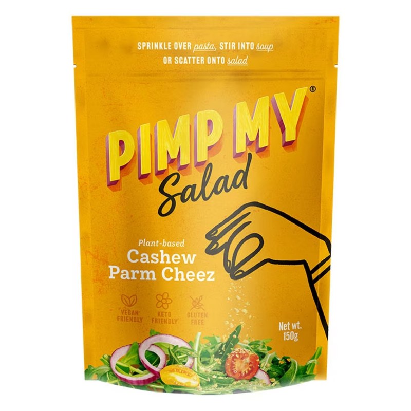 Pimp My Salad Cashew Parm Cheez Recyclable Value Pack 150g | London Grocery