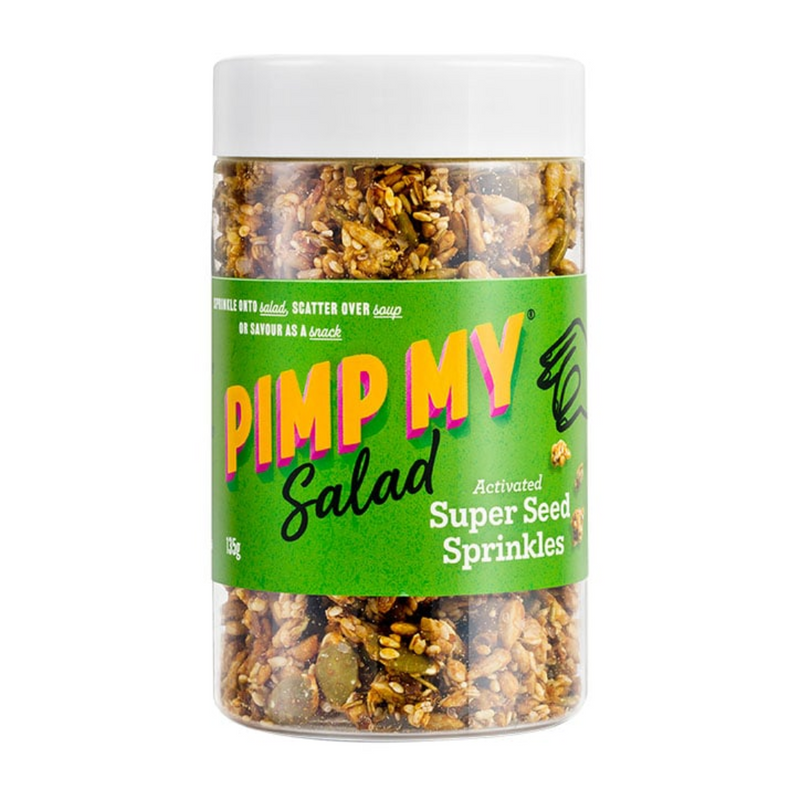 Pimp My Salad Activated Super Seed Sprinkles Ecojar 135g | London Grocery