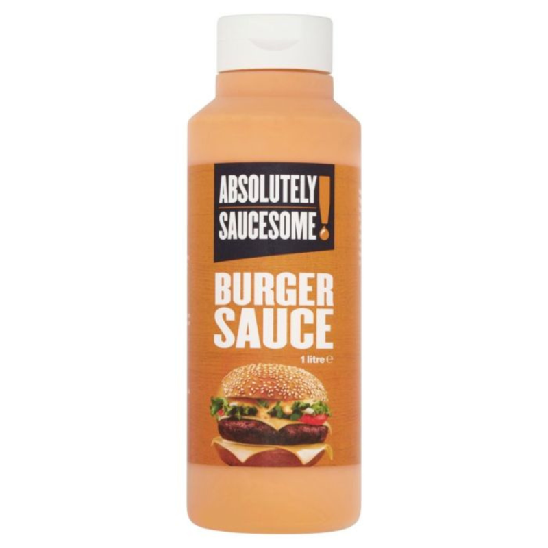 Absolutely Saucesome Burger Sauce 1 Litre x 6 | London Grocery