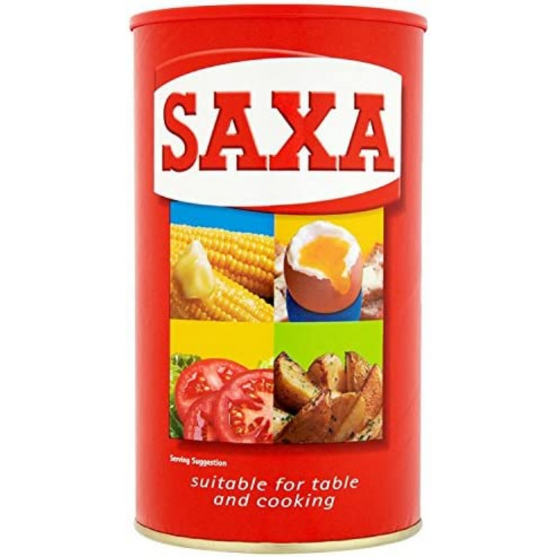 Saxa Table Salt Drums 12 x 750g | London Grocery