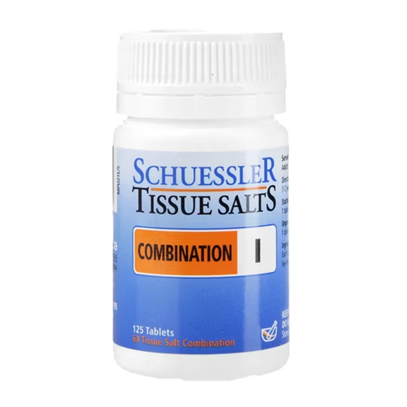 Schuessler Combination I Tissue Salts 125 Tablets | London Grocery