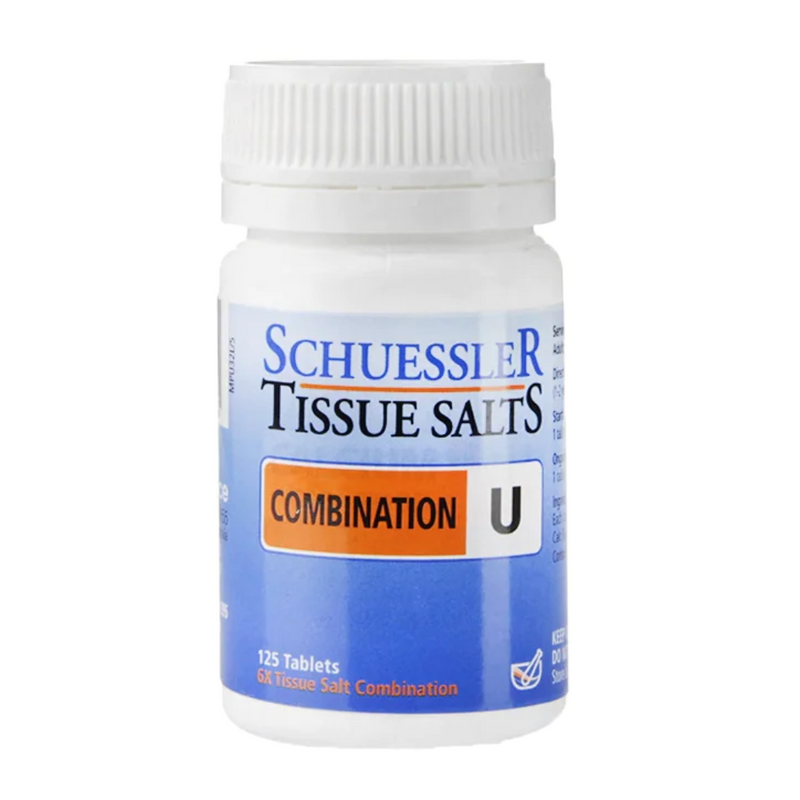 Schuessler Combination U Tissue Salts 125 Tablets | London Grocery