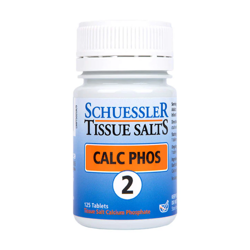 Schuessler Tissue Salts Calc Phos 2 125 Tablets | London Grocery