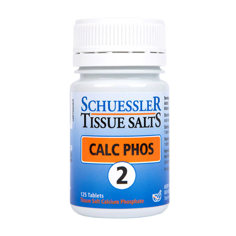 Schuessler Tissue Salts Calc Phos 2 125 Tablets | London Grocery