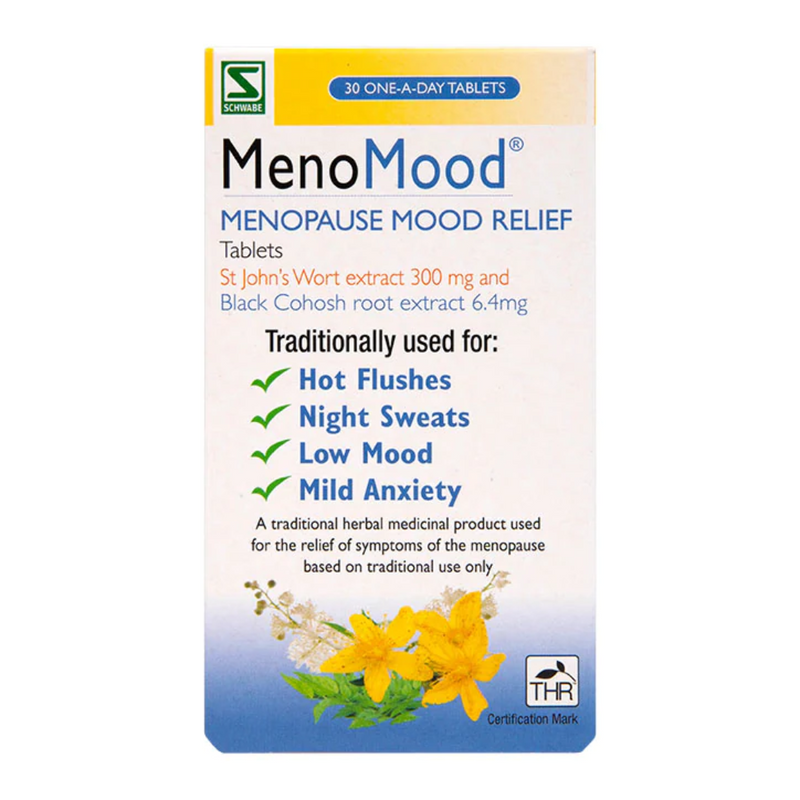 Schwabe Pharma MenoMood 300mg 30 Tablets | London Grocery